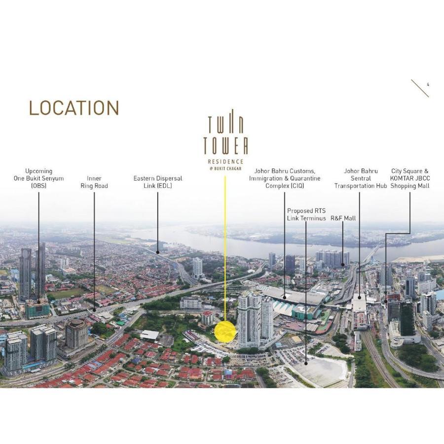 Bukit Cagar Nearest Walk Custom Ciq By Yha Apartment Johor Bahru